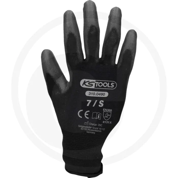 Ks tools ks tools feinstrickhandschuhe sw 7/s 12 paar - sehr angenehme passform