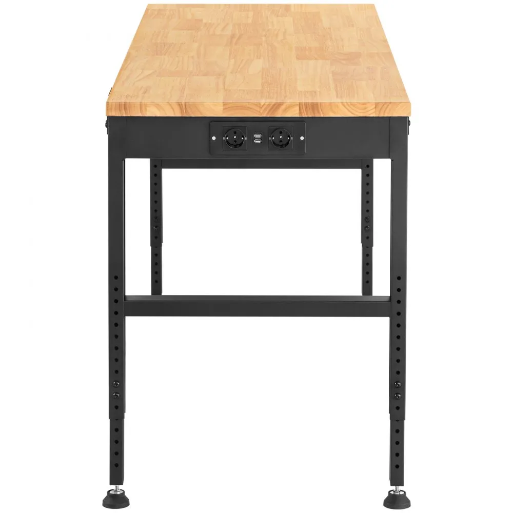 VEVOR in hoogte verstelbare werkbank opspantafel 135x46x97cm werktafel 2000lbs
